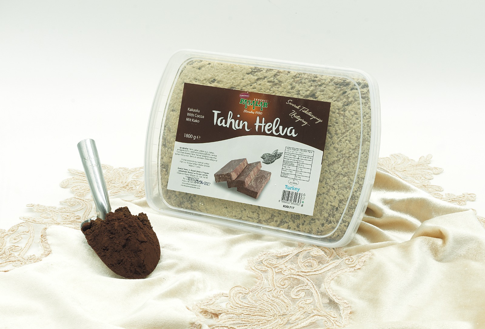 Kakaolu tahin helvası